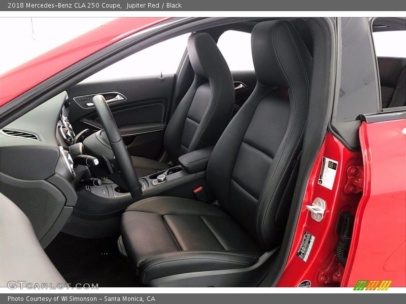 Jupiter Red / Black 2018 Mercedes-Benz CLA 250 Coupe
