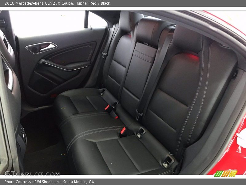 Jupiter Red / Black 2018 Mercedes-Benz CLA 250 Coupe