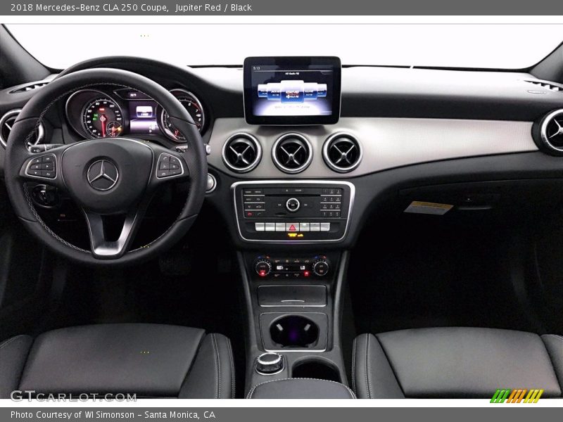 Jupiter Red / Black 2018 Mercedes-Benz CLA 250 Coupe