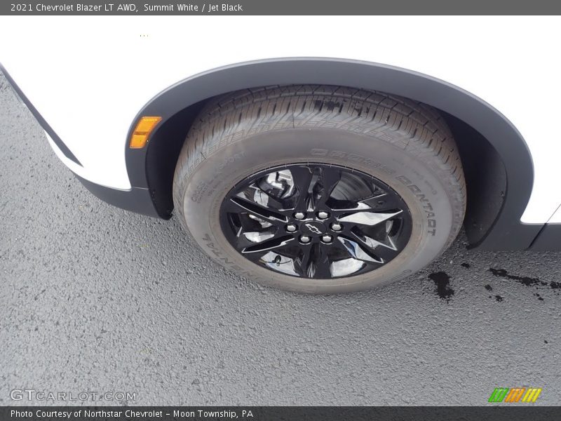 Summit White / Jet Black 2021 Chevrolet Blazer LT AWD