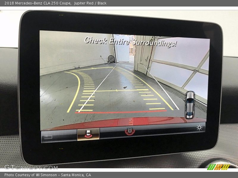 Jupiter Red / Black 2018 Mercedes-Benz CLA 250 Coupe