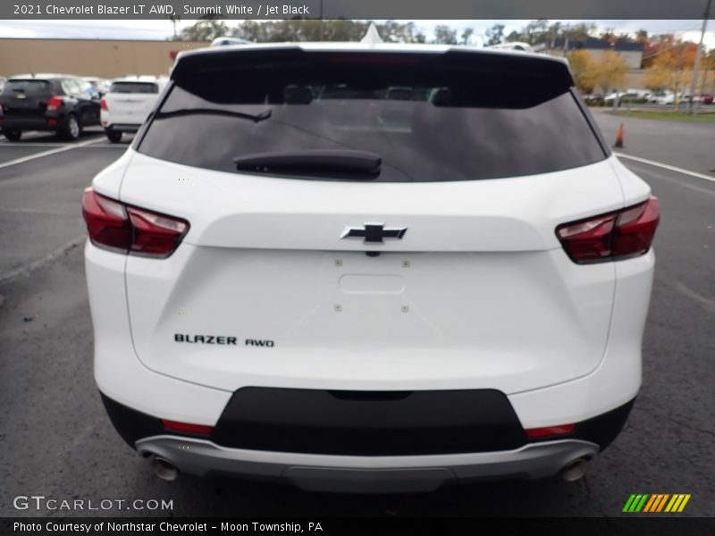 Summit White / Jet Black 2021 Chevrolet Blazer LT AWD