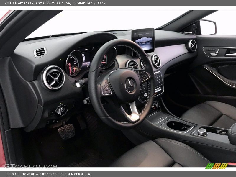 Jupiter Red / Black 2018 Mercedes-Benz CLA 250 Coupe
