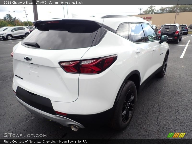 Summit White / Jet Black 2021 Chevrolet Blazer LT AWD