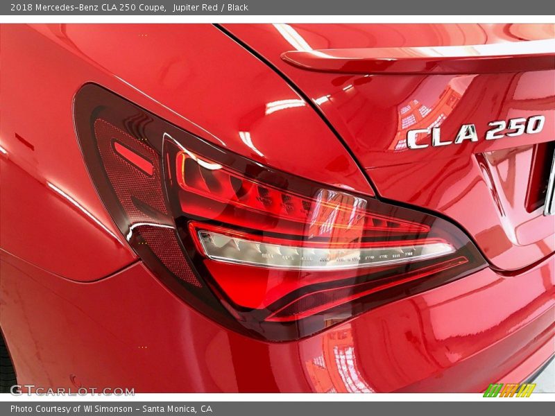 Jupiter Red / Black 2018 Mercedes-Benz CLA 250 Coupe