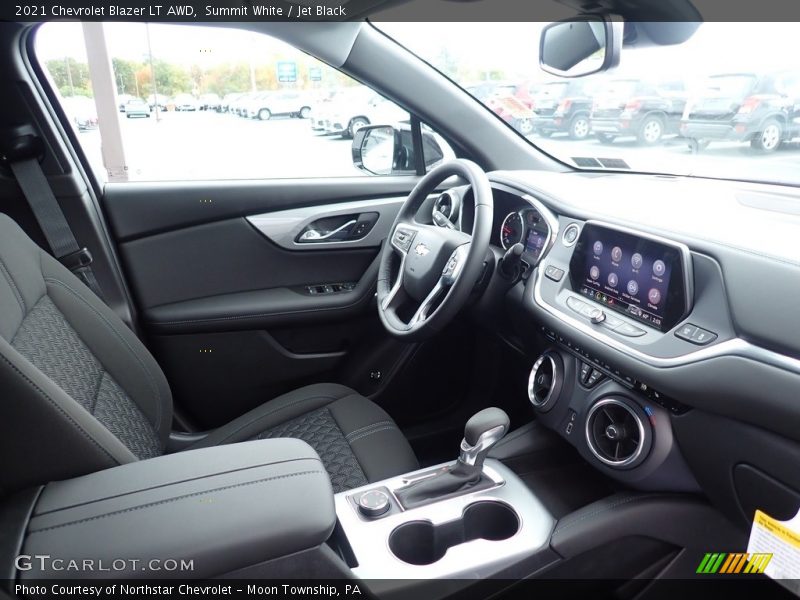 Summit White / Jet Black 2021 Chevrolet Blazer LT AWD