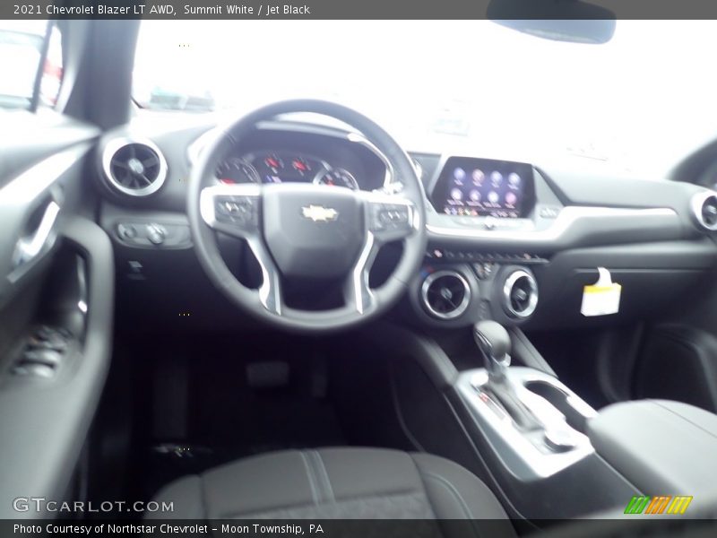 Summit White / Jet Black 2021 Chevrolet Blazer LT AWD