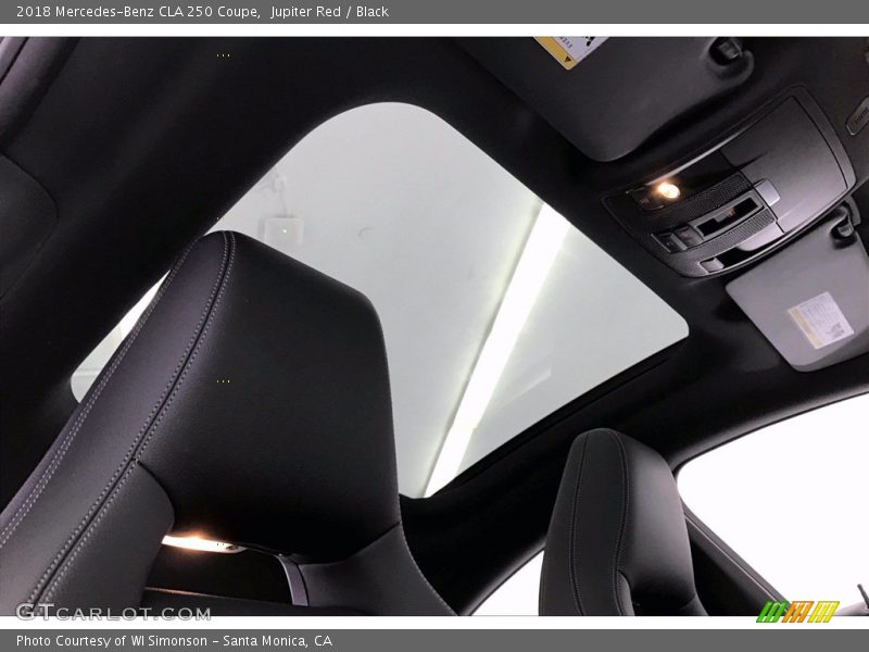 Jupiter Red / Black 2018 Mercedes-Benz CLA 250 Coupe