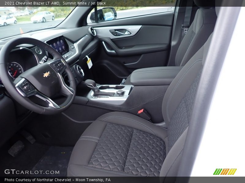 Summit White / Jet Black 2021 Chevrolet Blazer LT AWD