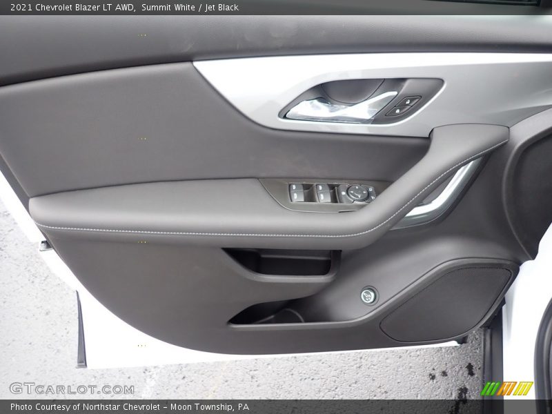 Summit White / Jet Black 2021 Chevrolet Blazer LT AWD
