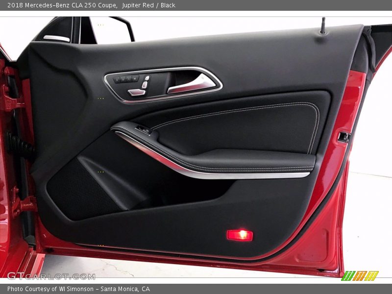 Jupiter Red / Black 2018 Mercedes-Benz CLA 250 Coupe