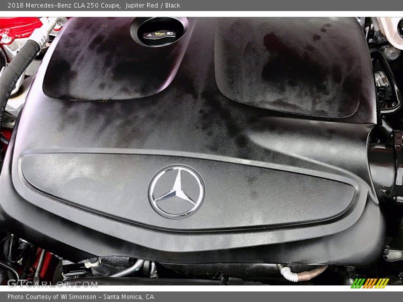 Jupiter Red / Black 2018 Mercedes-Benz CLA 250 Coupe