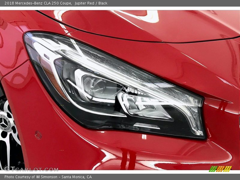 Jupiter Red / Black 2018 Mercedes-Benz CLA 250 Coupe