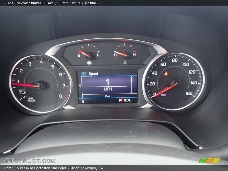 Summit White / Jet Black 2021 Chevrolet Blazer LT AWD