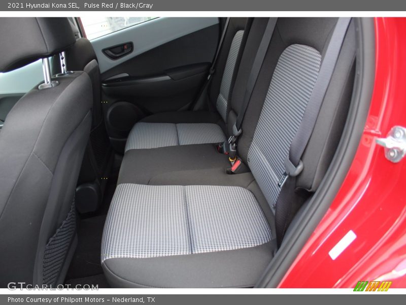 Pulse Red / Black/Gray 2021 Hyundai Kona SEL