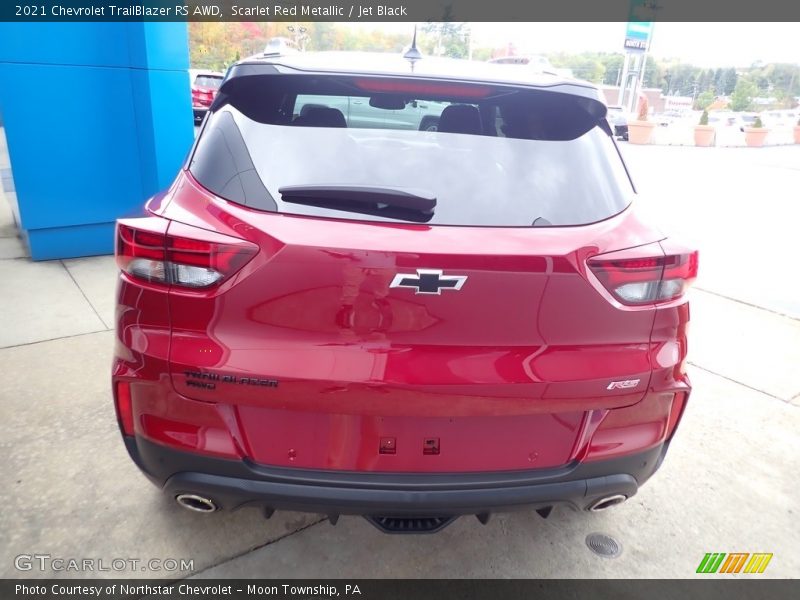 Scarlet Red Metallic / Jet Black 2021 Chevrolet TrailBlazer RS AWD