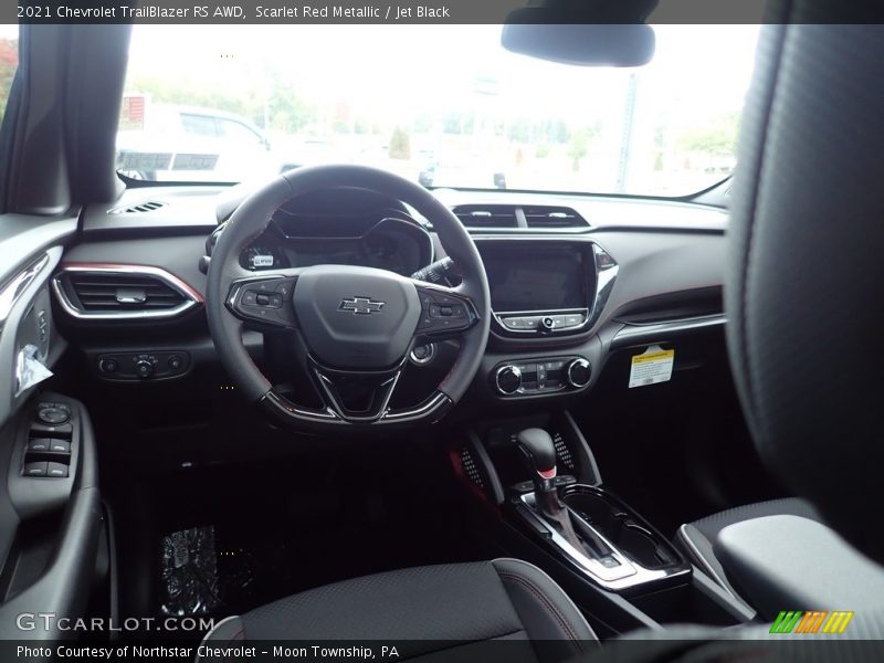 Scarlet Red Metallic / Jet Black 2021 Chevrolet TrailBlazer RS AWD