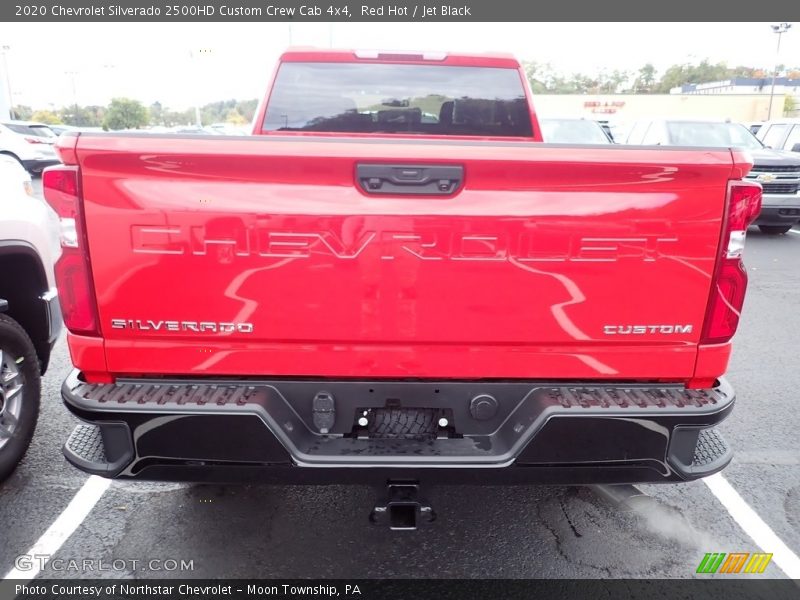 Red Hot / Jet Black 2020 Chevrolet Silverado 2500HD Custom Crew Cab 4x4