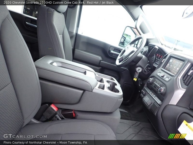 Red Hot / Jet Black 2020 Chevrolet Silverado 2500HD Custom Crew Cab 4x4
