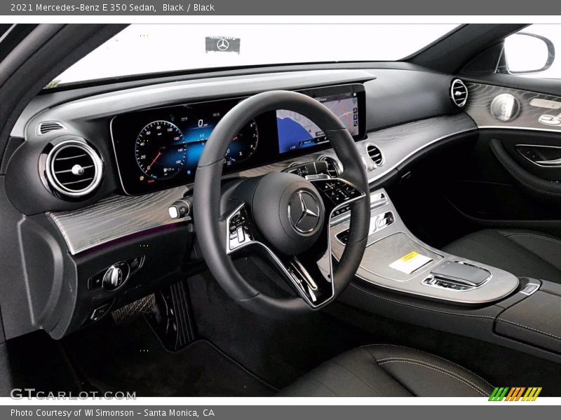 Dashboard of 2021 E 350 Sedan