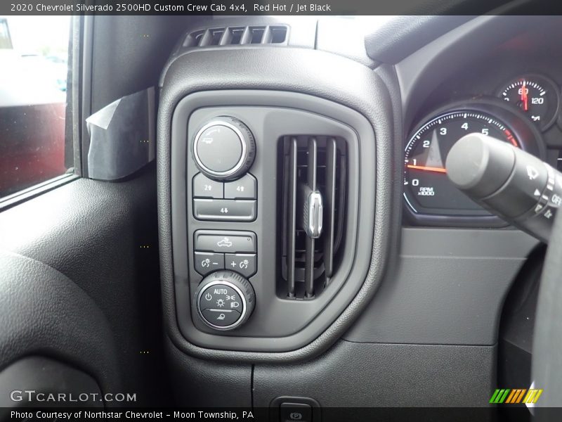 Red Hot / Jet Black 2020 Chevrolet Silverado 2500HD Custom Crew Cab 4x4