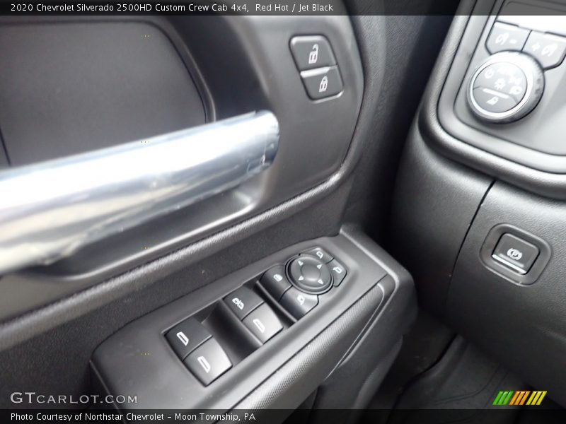 Red Hot / Jet Black 2020 Chevrolet Silverado 2500HD Custom Crew Cab 4x4