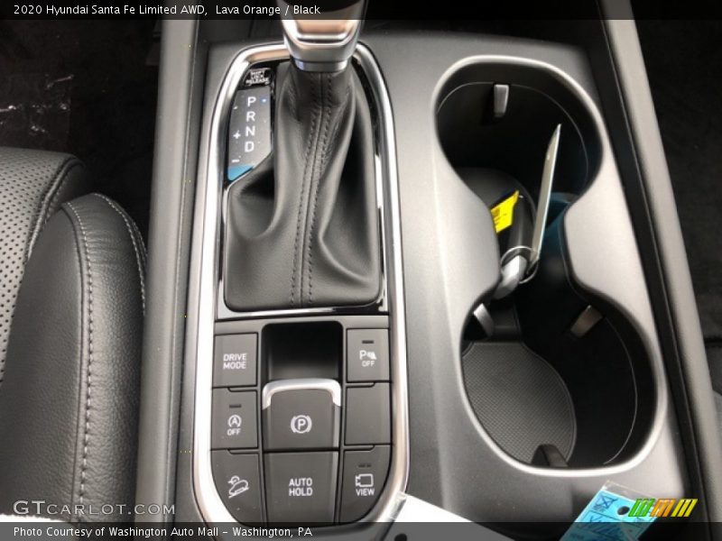 Lava Orange / Black 2020 Hyundai Santa Fe Limited AWD