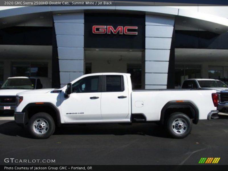 Summit White / Jet Black 2020 GMC Sierra 2500HD Double Cab