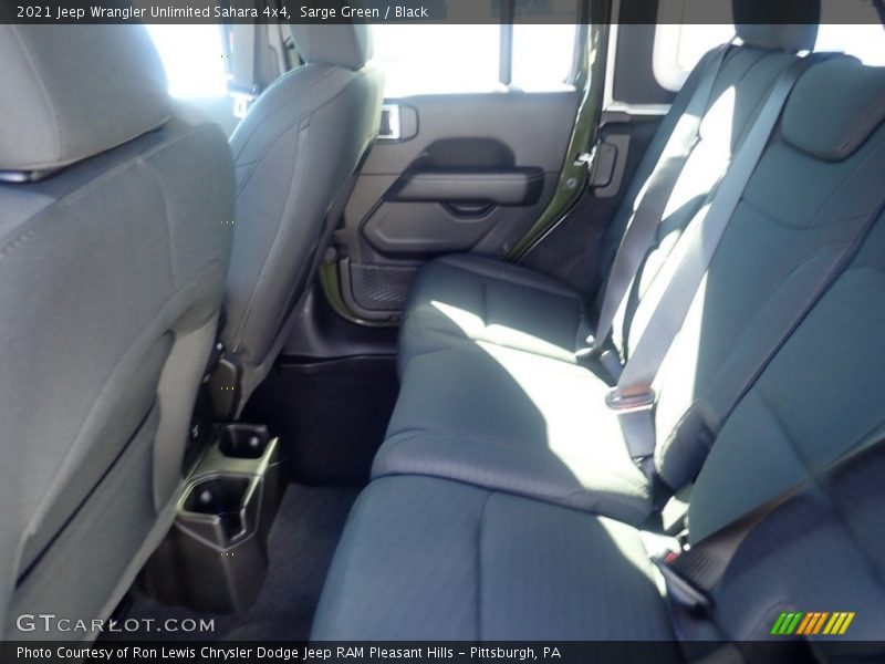 Sarge Green / Black 2021 Jeep Wrangler Unlimited Sahara 4x4