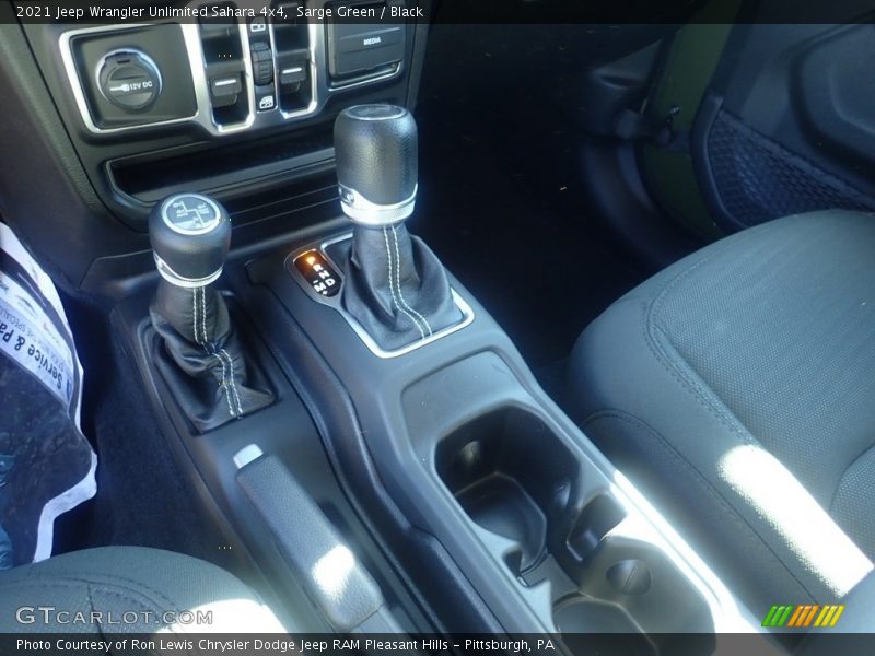  2021 Wrangler Unlimited Sahara 4x4 8 Speed Automatic Shifter