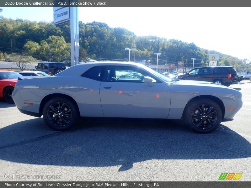 Smoke Show / Black 2020 Dodge Challenger SXT AWD