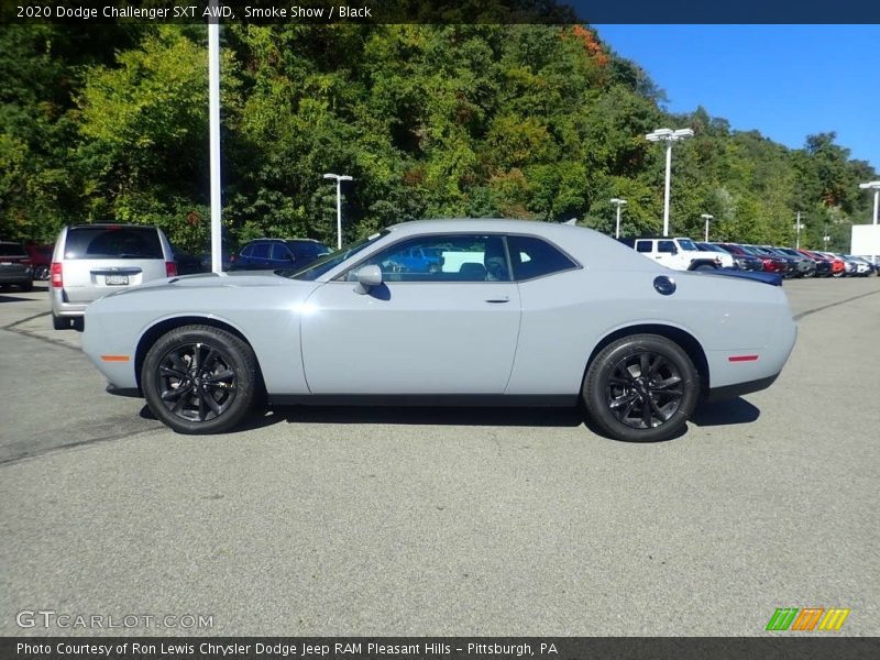 Smoke Show / Black 2020 Dodge Challenger SXT AWD