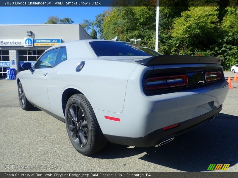 Smoke Show / Black 2020 Dodge Challenger SXT AWD