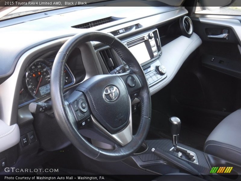 Black / Black 2015 Toyota RAV4 Limited AWD