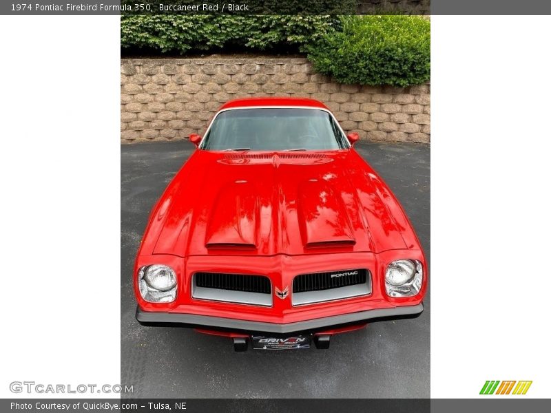 Buccaneer Red / Black 1974 Pontiac Firebird Formula 350