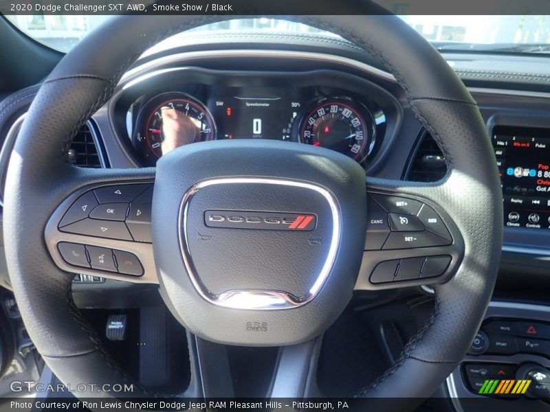 Smoke Show / Black 2020 Dodge Challenger SXT AWD