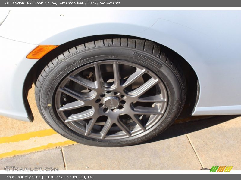 Argento Silver / Black/Red Accents 2013 Scion FR-S Sport Coupe
