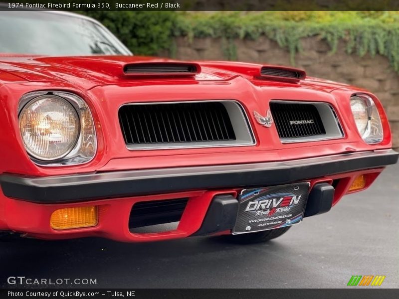 Buccaneer Red / Black 1974 Pontiac Firebird Formula 350