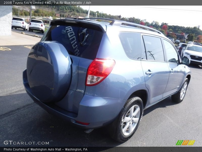 Pacific Blue Metallic / Ash 2008 Toyota RAV4 Limited 4WD