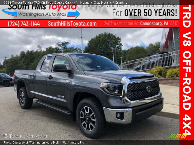 Magnetic Gray Metallic / Graphite 2021 Toyota Tundra TRD Off Road Double Cab 4x4