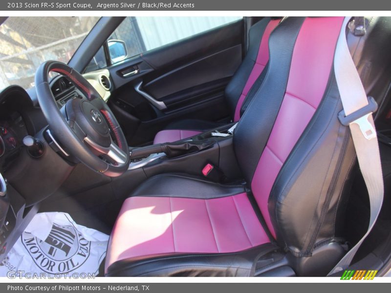 Argento Silver / Black/Red Accents 2013 Scion FR-S Sport Coupe
