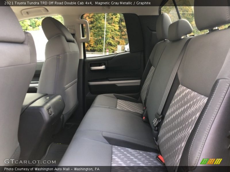 Rear Seat of 2021 Tundra TRD Off Road Double Cab 4x4