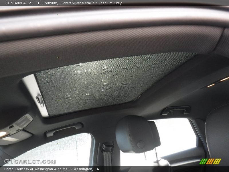 Florett Silver Metallic / Titanium Gray 2015 Audi A3 2.0 TDI Premium