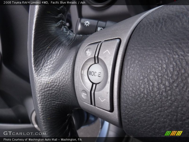 Pacific Blue Metallic / Ash 2008 Toyota RAV4 Limited 4WD