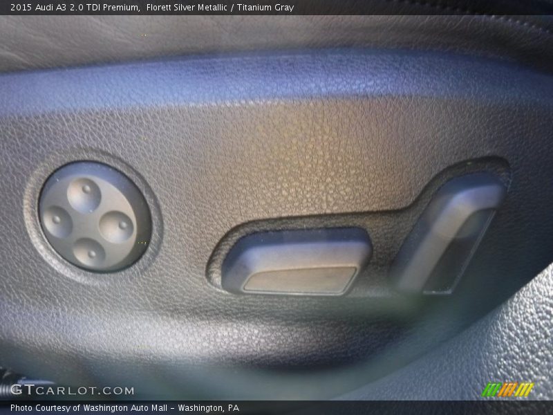 Florett Silver Metallic / Titanium Gray 2015 Audi A3 2.0 TDI Premium