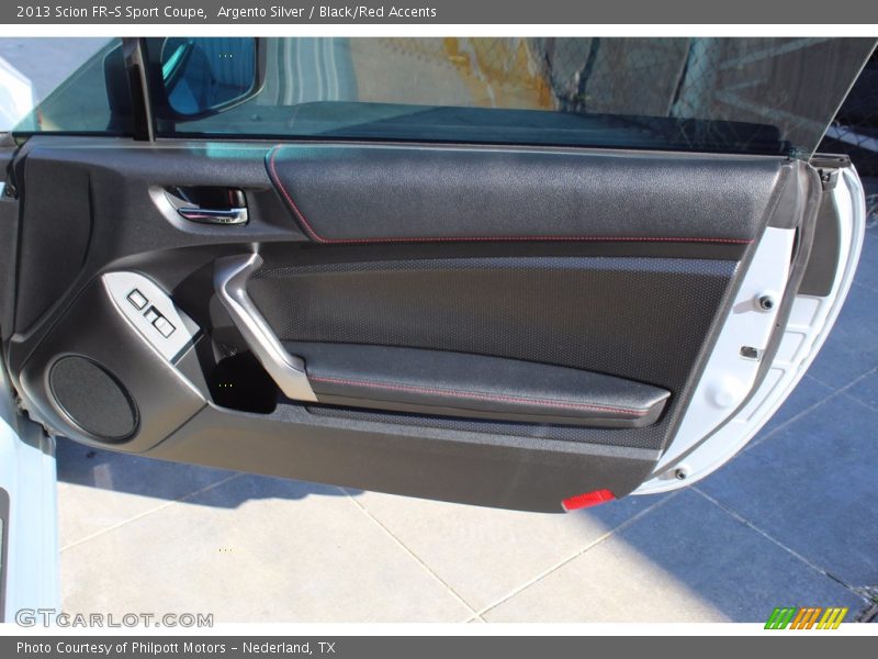 Argento Silver / Black/Red Accents 2013 Scion FR-S Sport Coupe