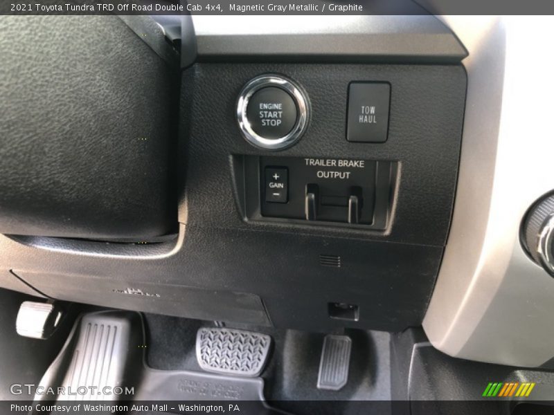 Controls of 2021 Tundra TRD Off Road Double Cab 4x4