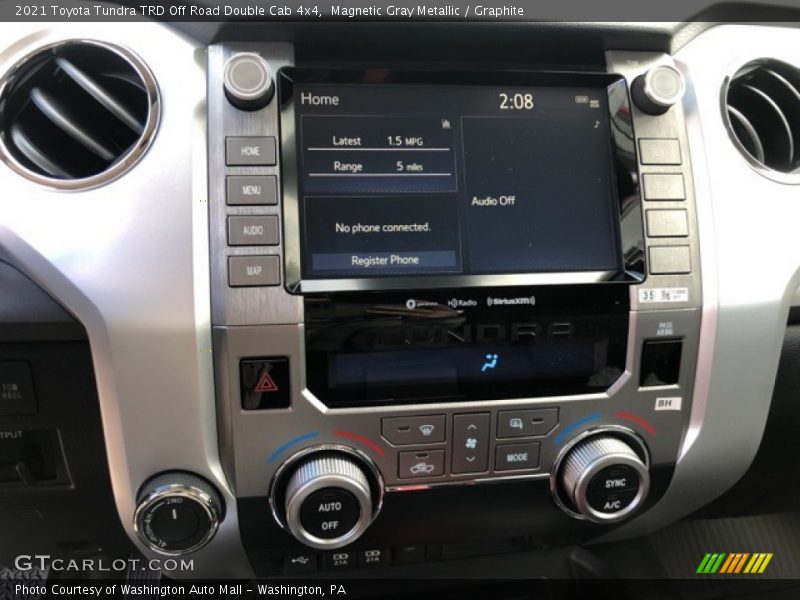 Controls of 2021 Tundra TRD Off Road Double Cab 4x4