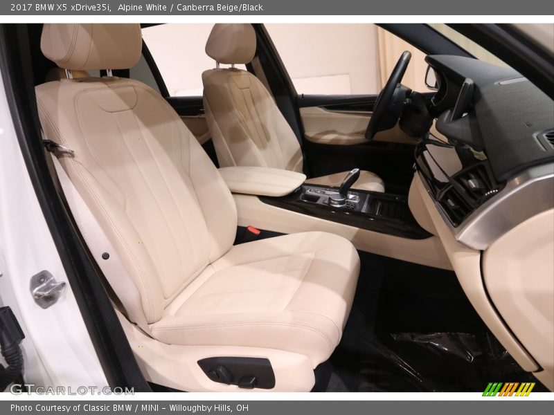 Alpine White / Canberra Beige/Black 2017 BMW X5 xDrive35i