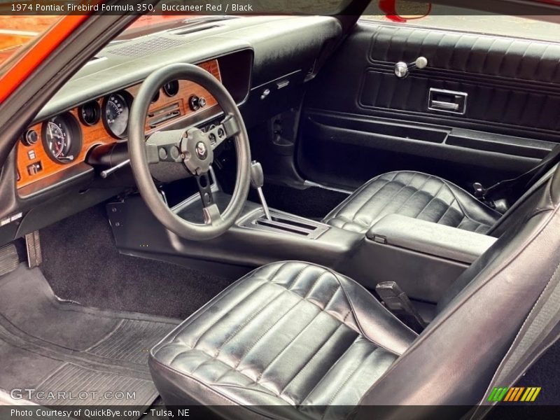 Front Seat of 1974 Firebird Formula 350